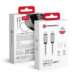 Kabel USB C do USB C Forcell F-Energy QC4.0 PD 5A 100W E-Mark Metal