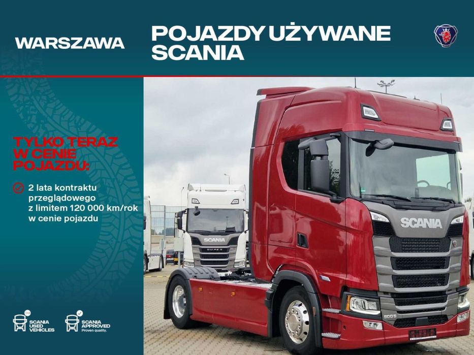Scania Bogata Wersja, Alu, Metalik, 4 Poduszki / Dealer S  Bogata Wersja, Alu, Metalik, 4 Poduszki / Dealer S