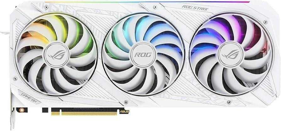 Видеокарта ASUS ROG Strix RTX 3080 White Edition 1 шт. USED!