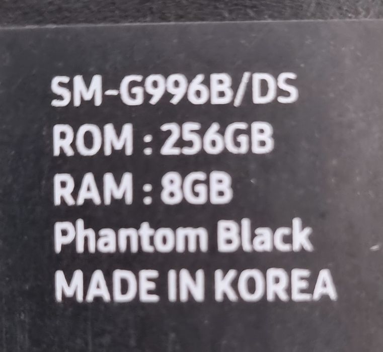 Samsung Galaxy s21+ 5G PhantomBlack