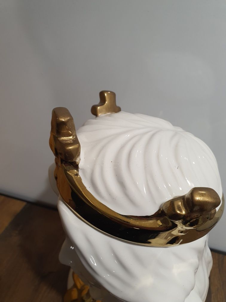 Król duży pojemnik ceramiczny wazon