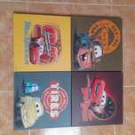 Conjunto telas infantis - filme Faisca McQueen