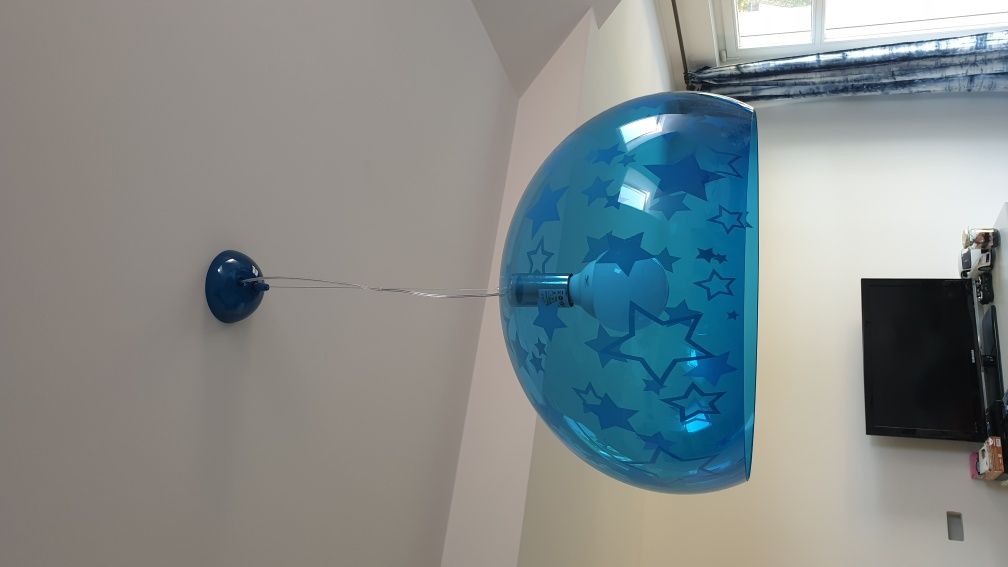 Lampa Kartell Kids FL/Y BLUE STARS pokój dziecięcy