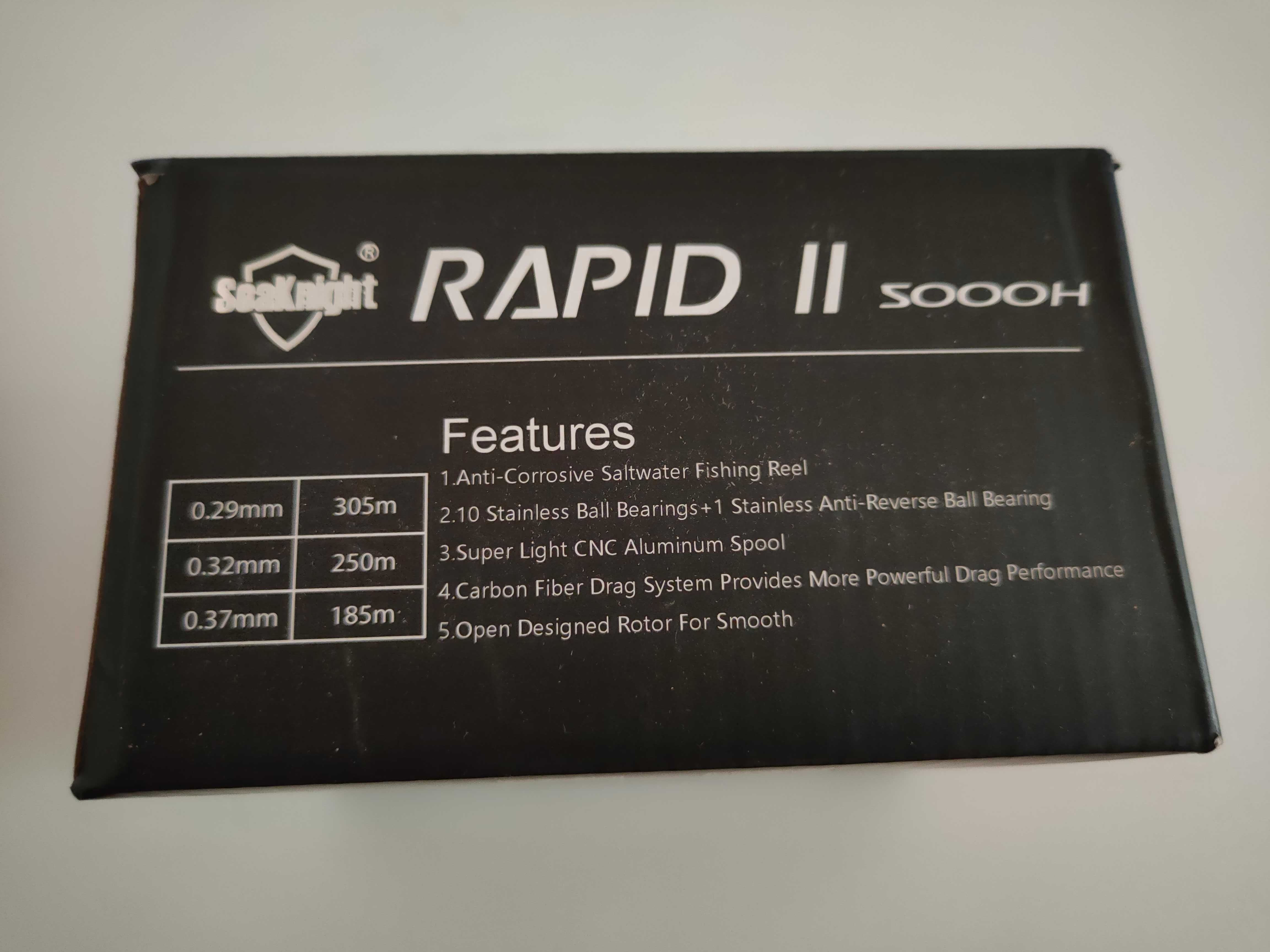 Котушка фідерна SeaKnight RAPID II 5000 10+1 нова.