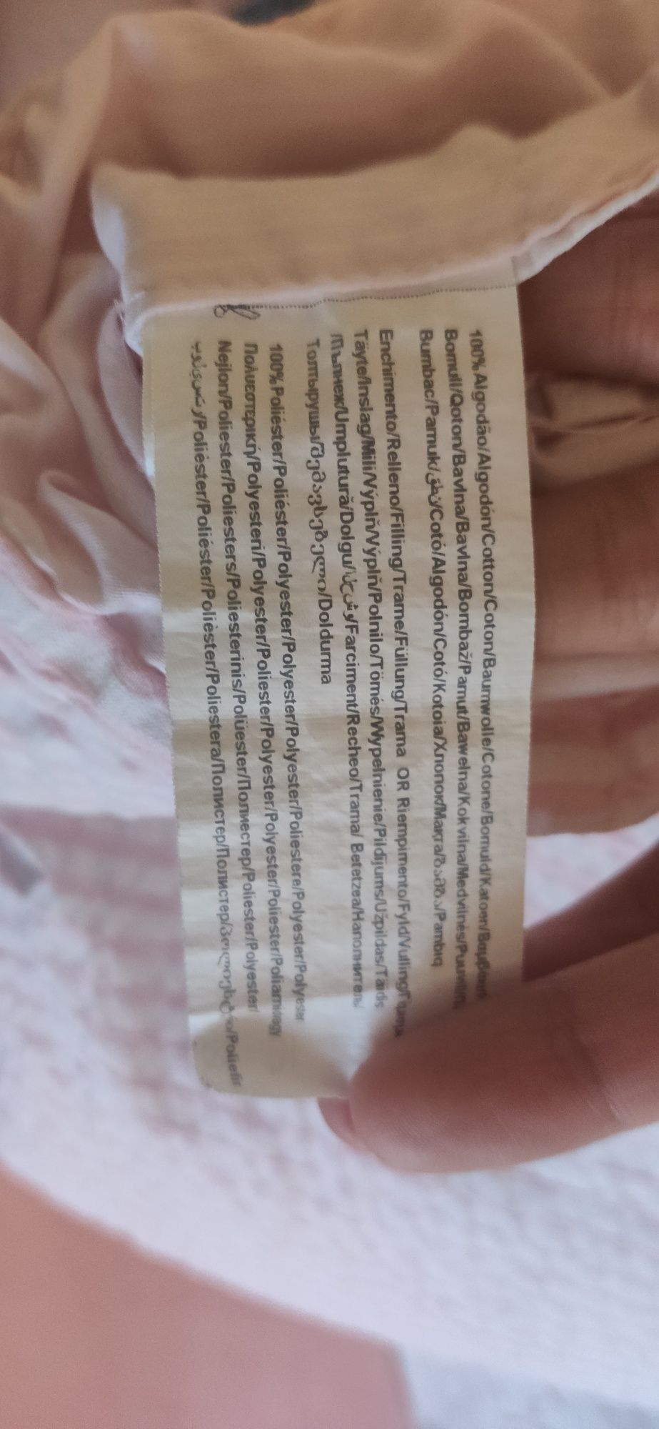 Edredão para berço de grades