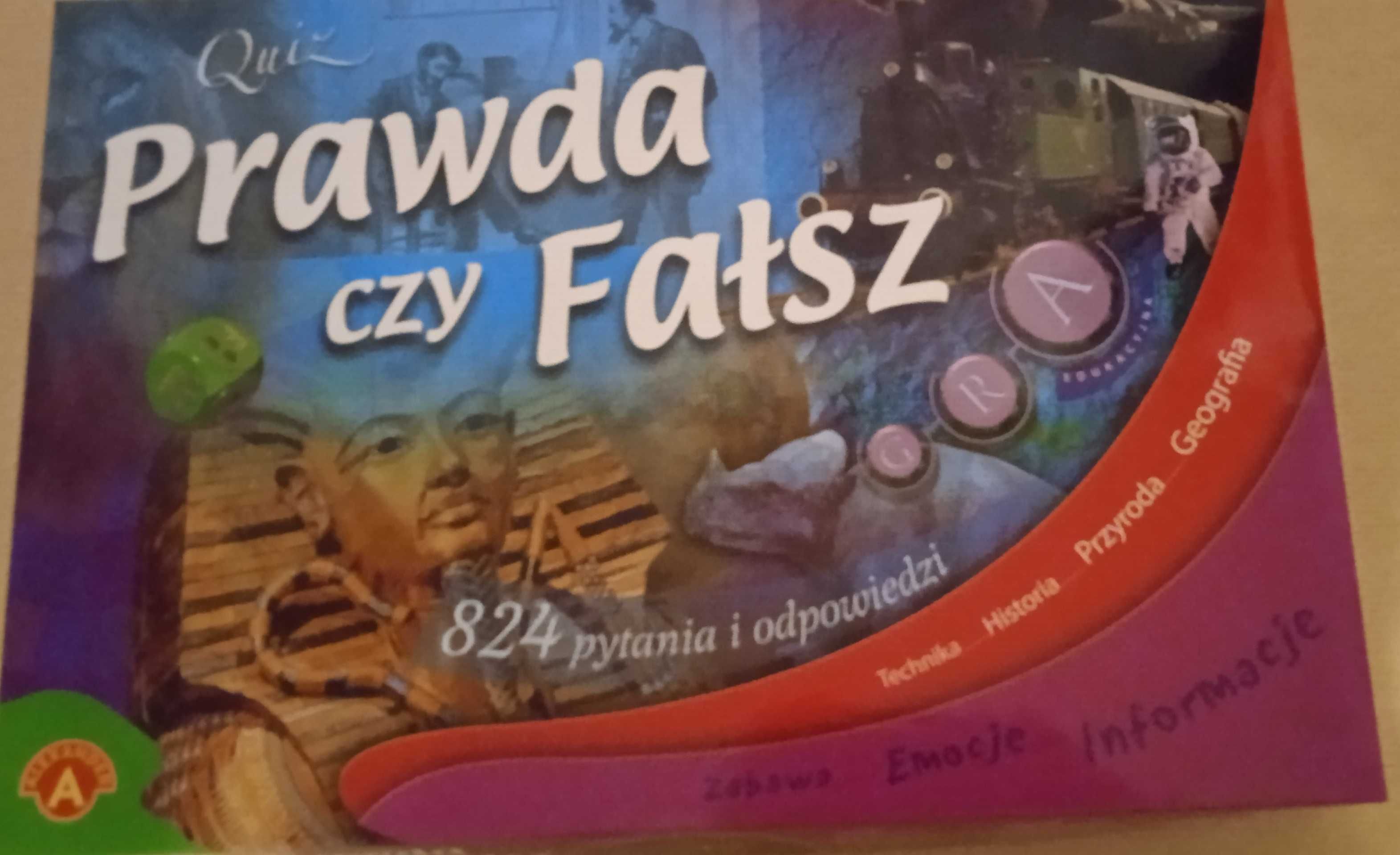 Gra planszowa "Prawda czy Fałsz"