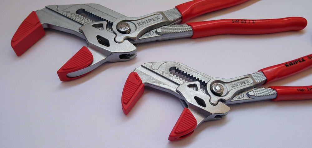 Клещи переставные гаечный ключ KNIPEX 86 с защитными губками