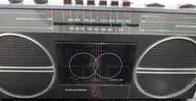 Grundig RR 325 - rádio e gravador de cassetes  vintage