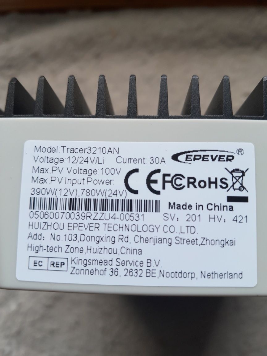 Regulator Epever Tracer 3210AN MPPT 30AN wysyłka 0zł