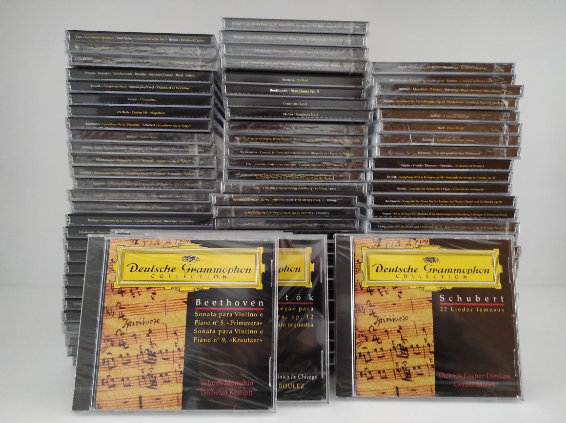 Coleção de 101 CDs da Deutsche Grammophon