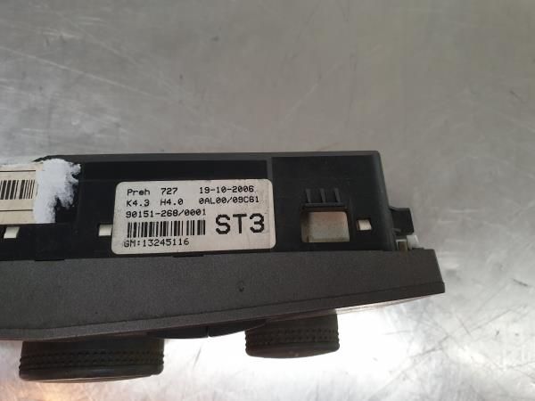 Comando chauffage / sofagem OPEL Astra H Hatchback (L48)