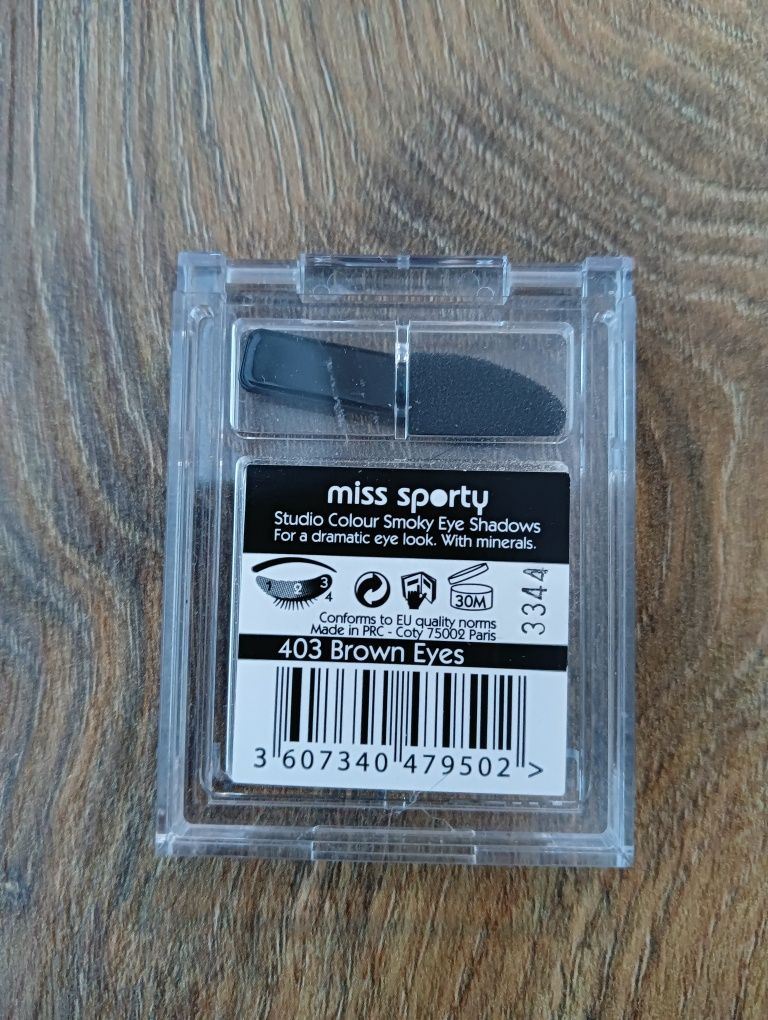 Paletka cieni do powiek Miss Sporty Smoky Eyes 403 Brown eyes