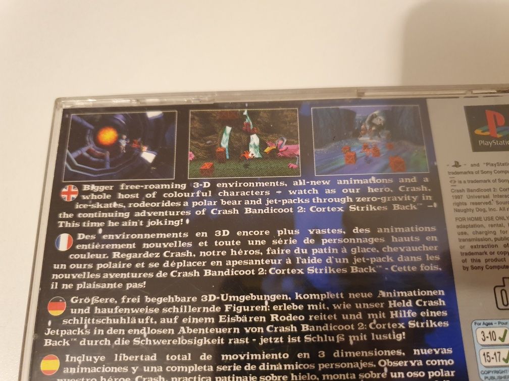 Crash Bandicoot 2 PS1 PSX 3XA