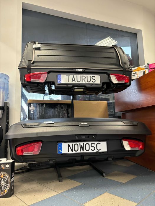 Box dachowy na narty boksy na samochód Taurus Thule Hapro