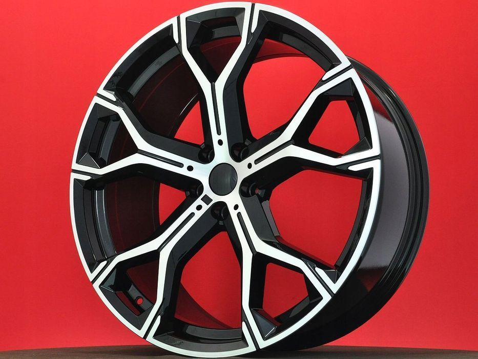 Czarne felgi R21 5X112 BMW X5 G05 X6 G06 X7 G07 Audi A8 D5 S8 E-Tron