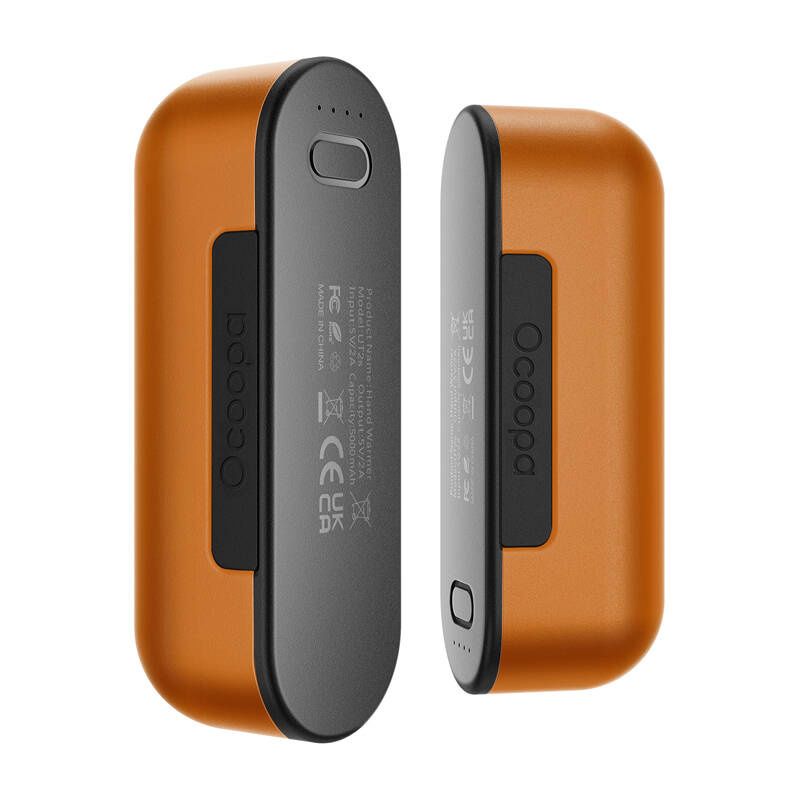 Ogrzewacz Do Rąk Powerbank Ocoopa Ut2S 2X5000Mah Usb-C Pomarańczowy