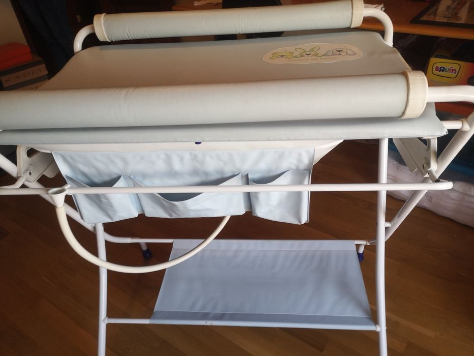 Banheira flexível com trocador