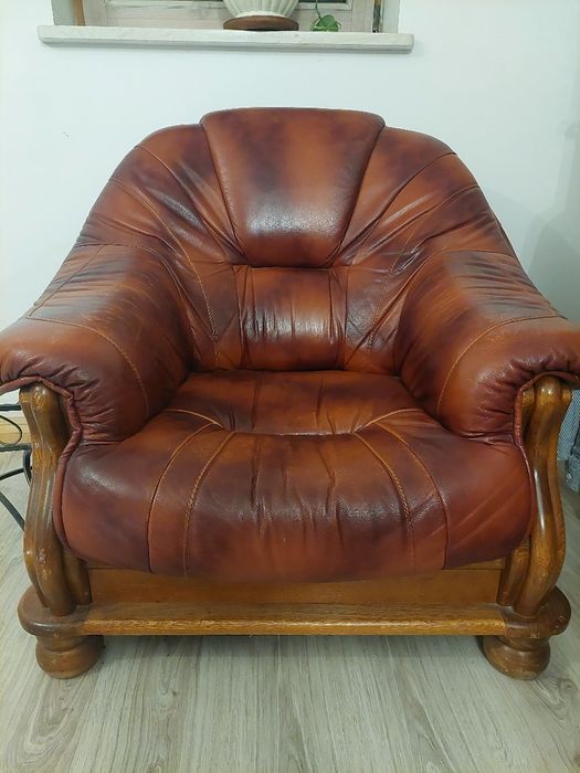 Wypoczynek skórzany