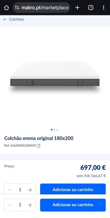 Colchão EMA casal
