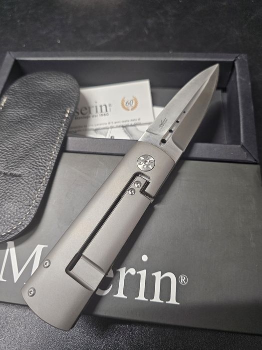 Nóż składany Maserin Daga 372/G Elmax