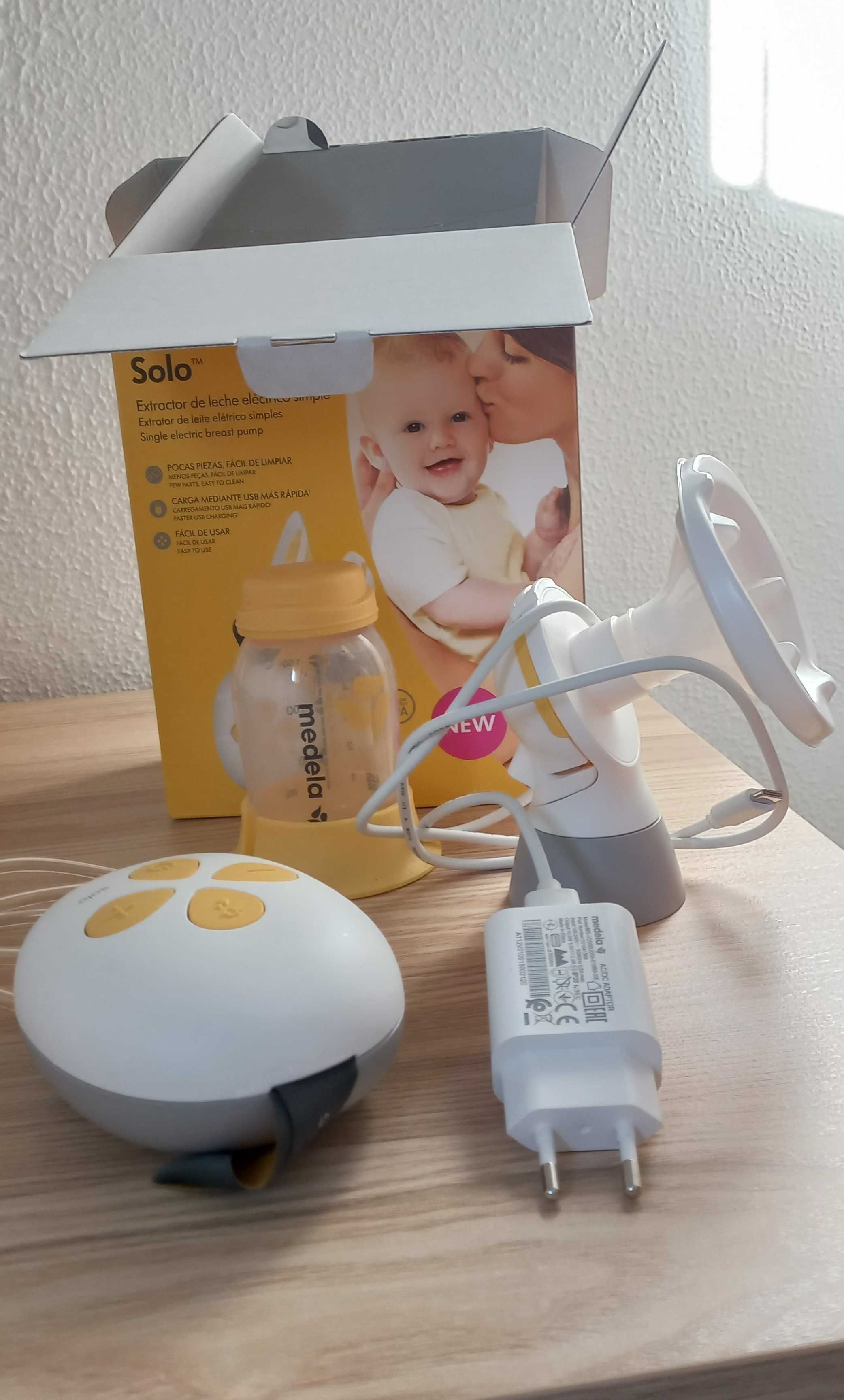 Extrator de Leite Elétrico Simples - MEDELA (1 semana de utilização)