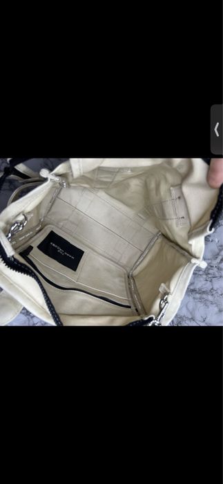 Сумка тканевая с ремнём через плече the Tote Bag Marc Jacobs оригинал