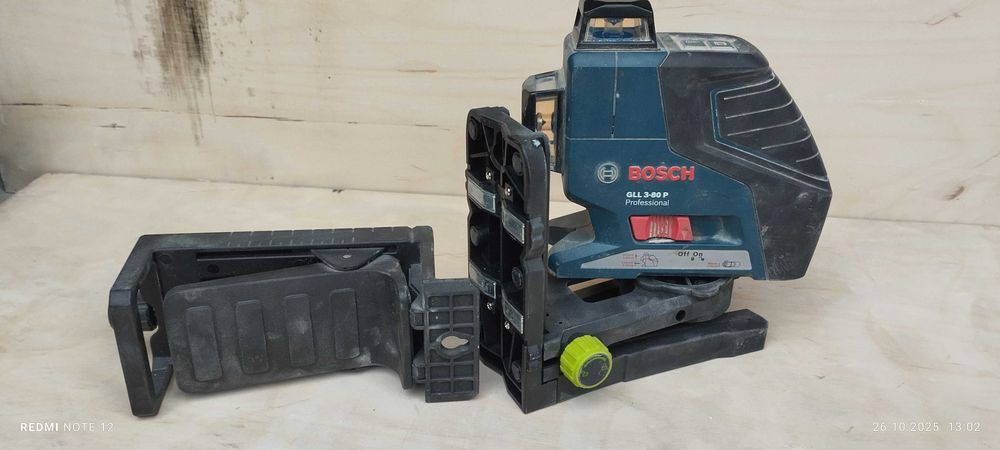 Laser Bosch GLL 3-80P i odbiornik LR2