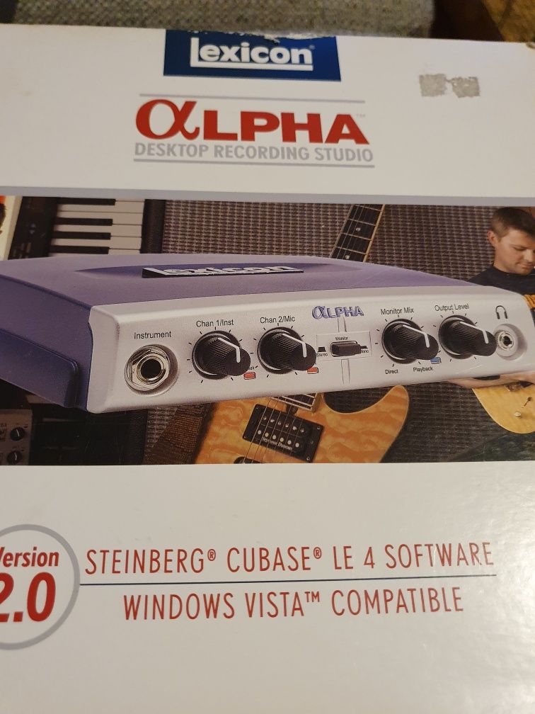 Lexicon Alpha Steinberg Cubase le 4