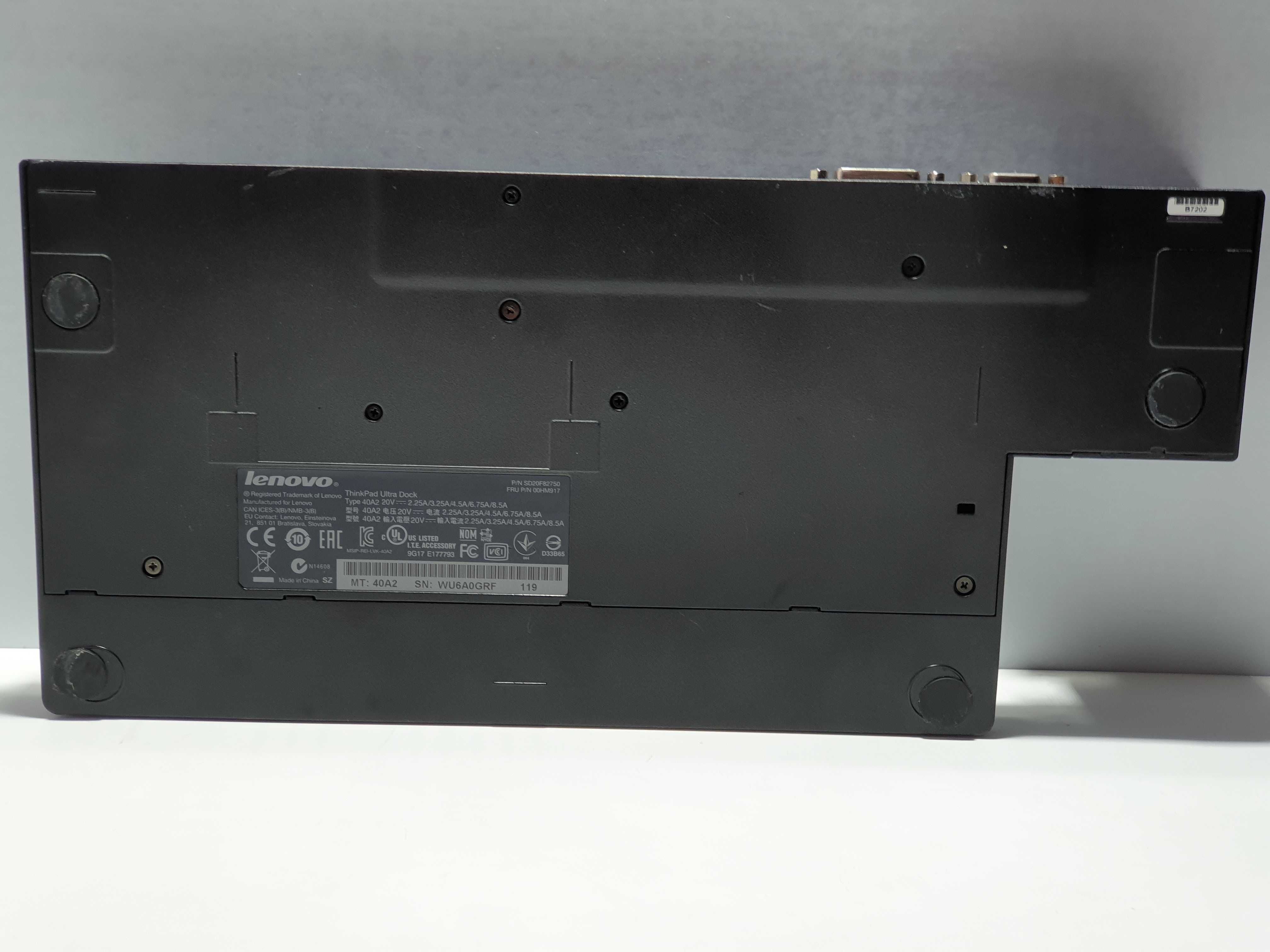 Lenovo ThinkPad UltraDock 40A2 SD20F82750