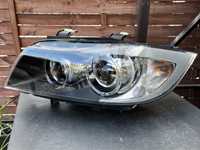 Lampa Reflektor Lewa Lewy Bi Xenon skretny BMW E90 E91 ZKW Przedlift