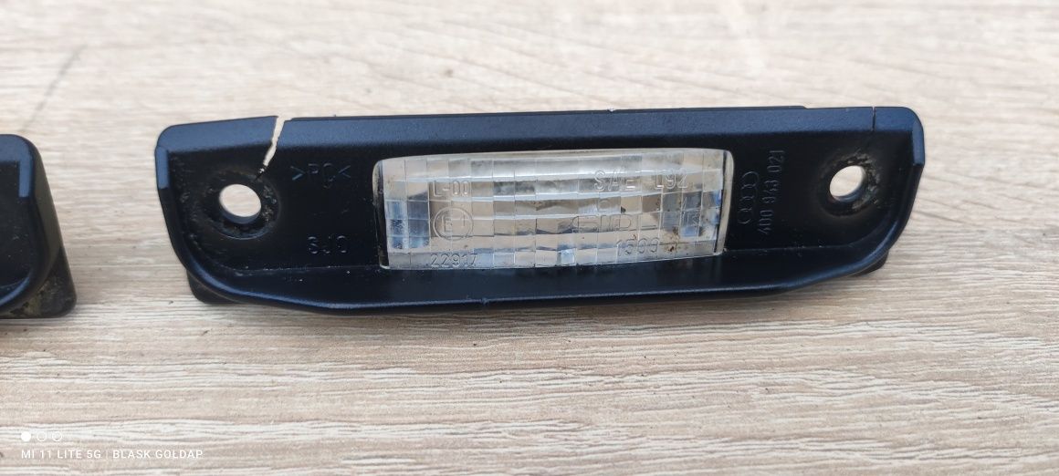 Lampki Oświetlenia Tablicy Tył Audi A8 D2 3.7 95 Blask Gołdap