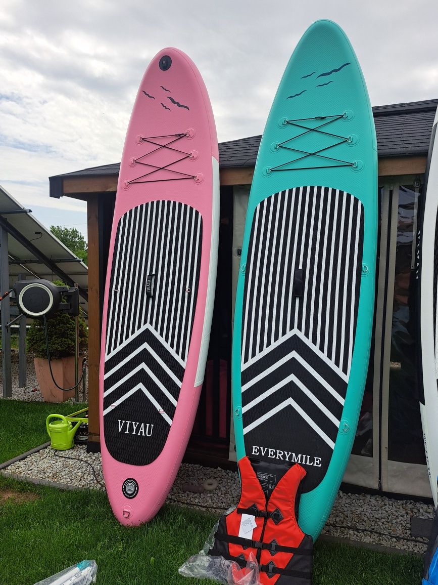 Deska  Sup 320cm 180kg  Aquatone  osprzęt  kompletny