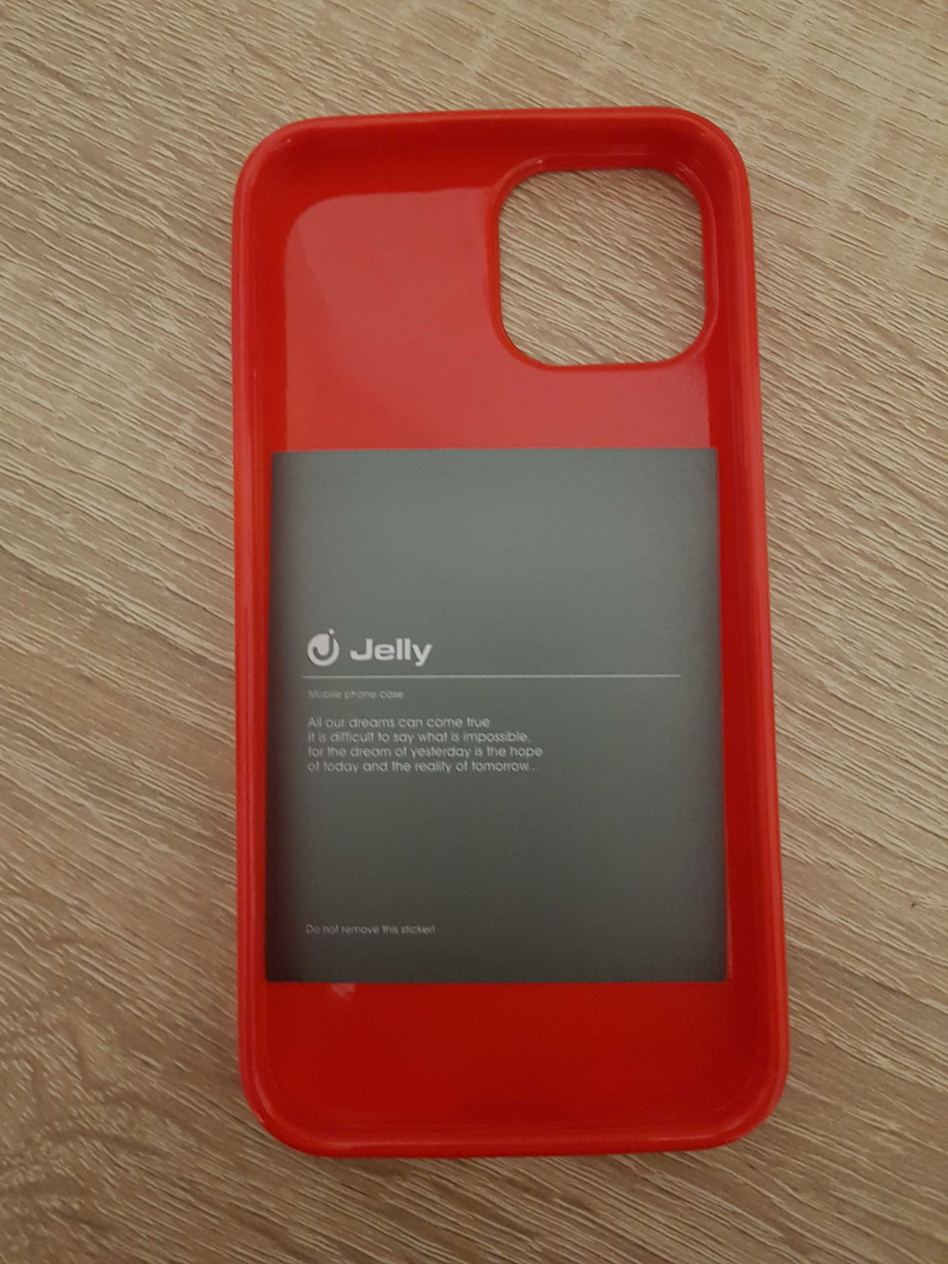 Etui Jelly do Iphone 13 Mini czerwony