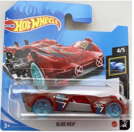 Машинка базовая Mattel Hot Wheels X-RAYCERS Slide Kick 2021 (GTB31)