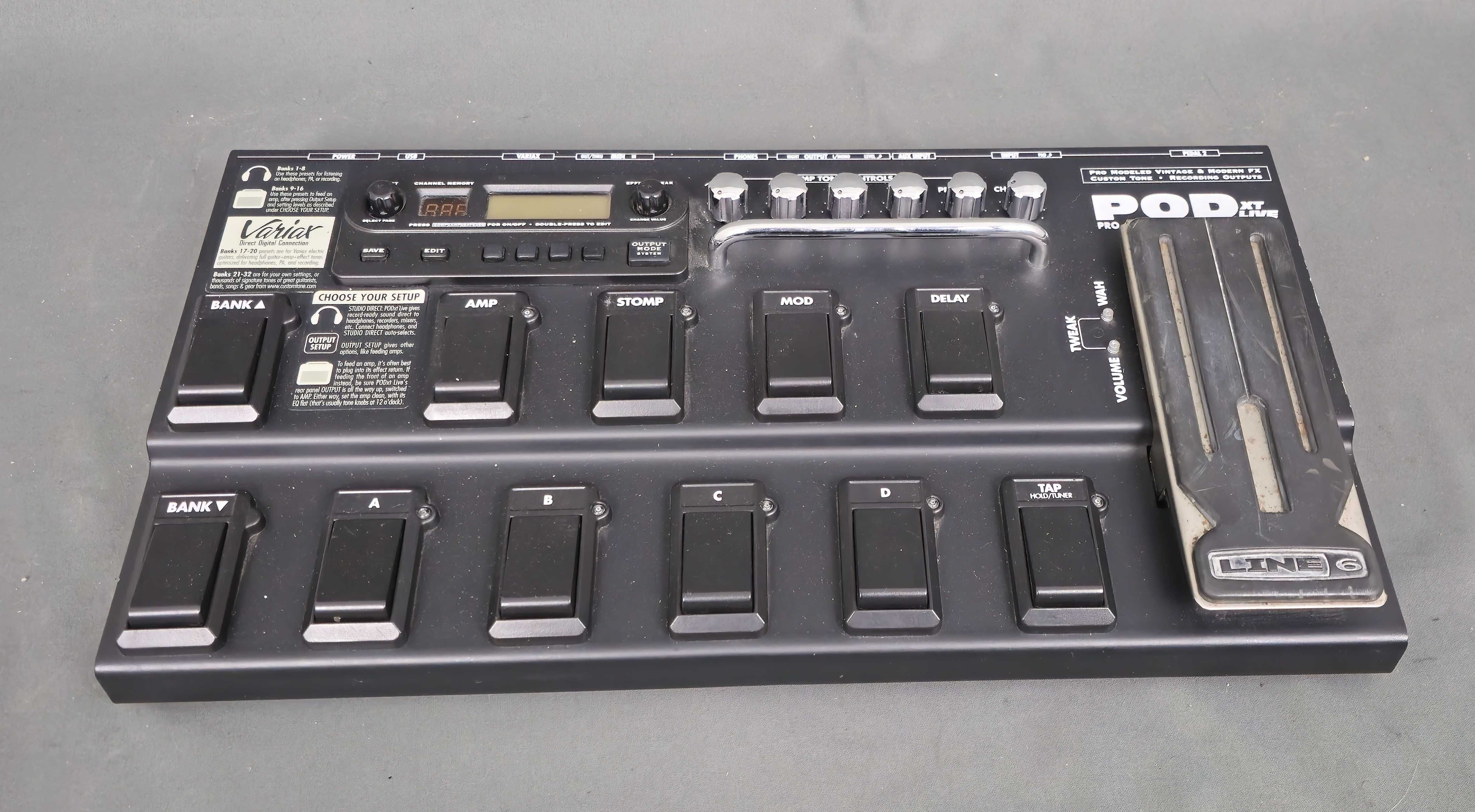 Line 6 Pod xt Live podłogowy procesor efektów