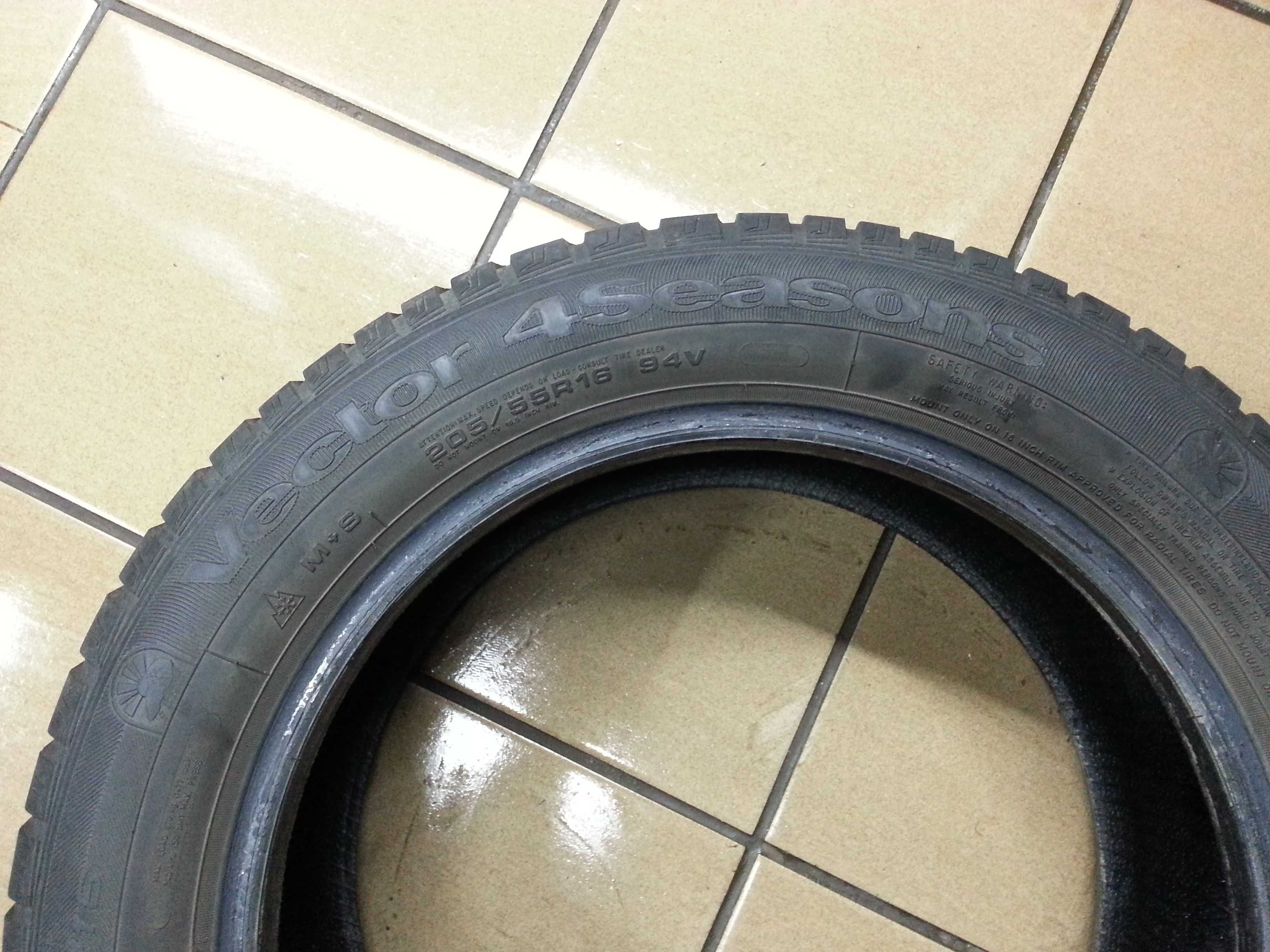 Opona całoroczna wielosezonowa 205/55r16 94V GoodYear Vector 4Seasons