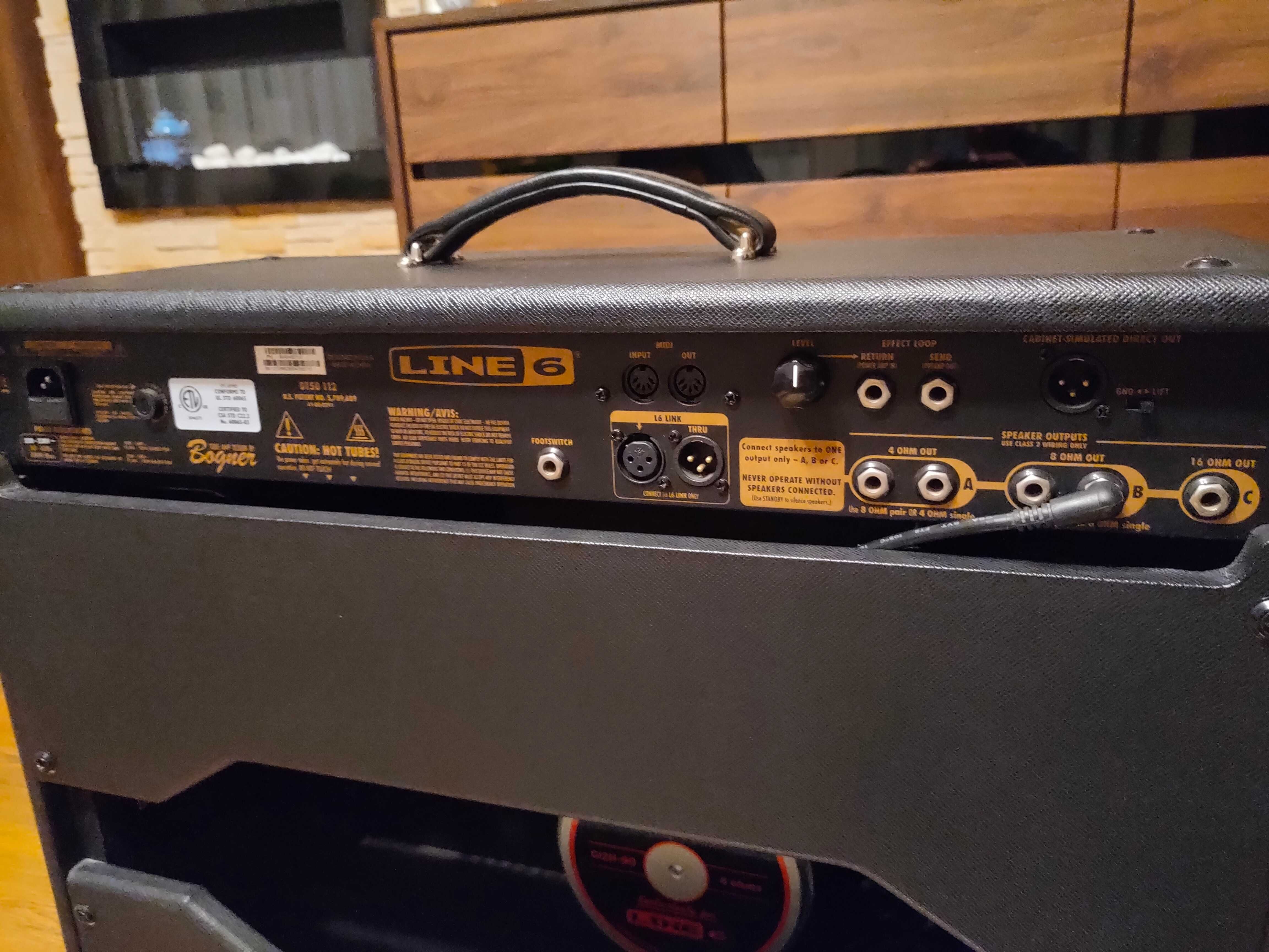 Lampowy wzmacniacz gitarowy Line 6 DT-50
