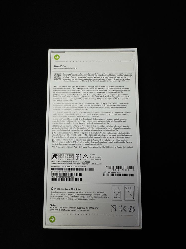 Nowy iPhone 16 Pro 128 GB – Okazja! Fabrycznie zapakowany