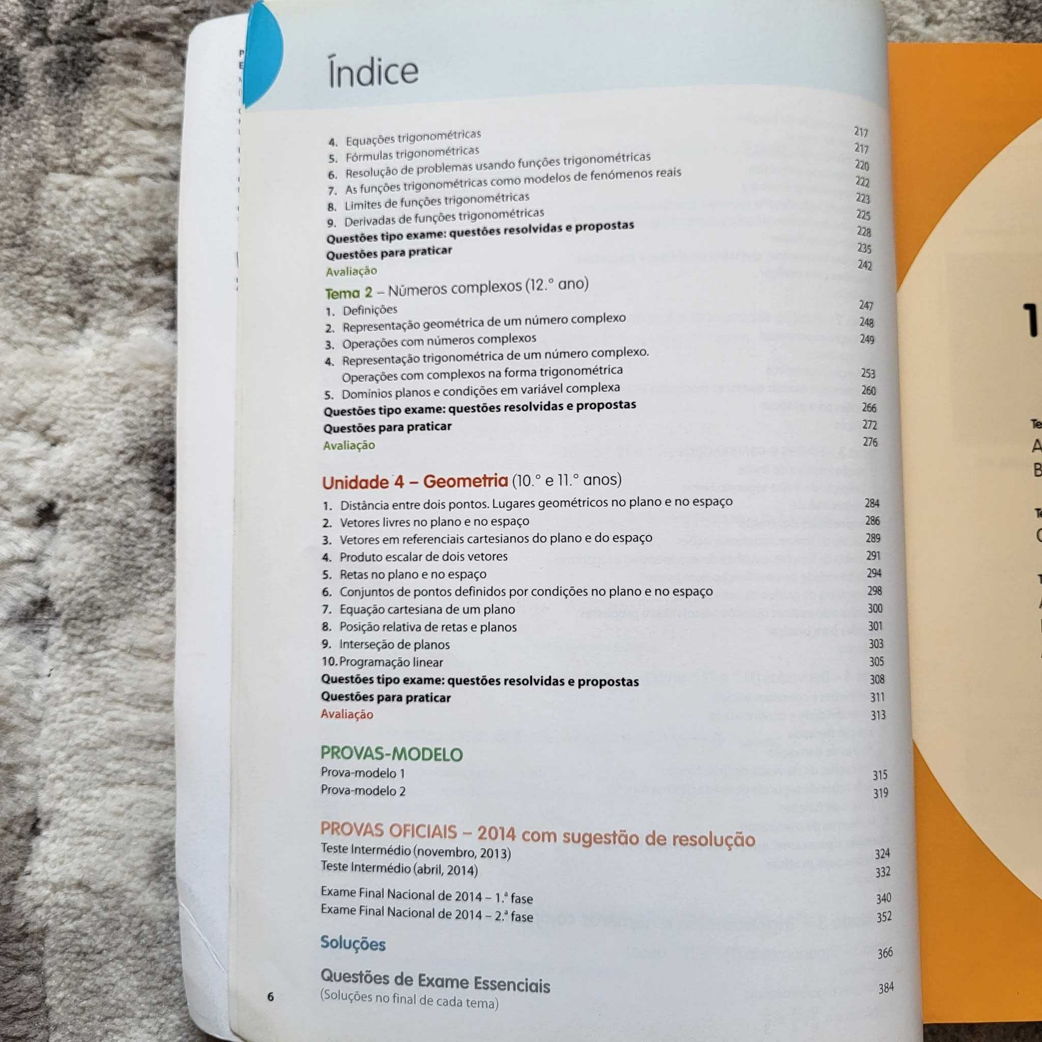 Preparação para o Exame Nacional - Matemática A - 12º Ano