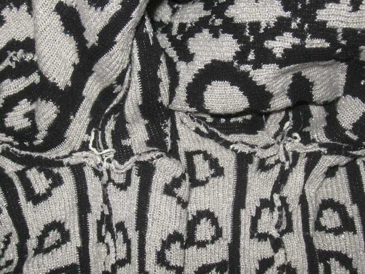 Вінтажний свитер женский с люрексом.SOKY SOKA (tu)