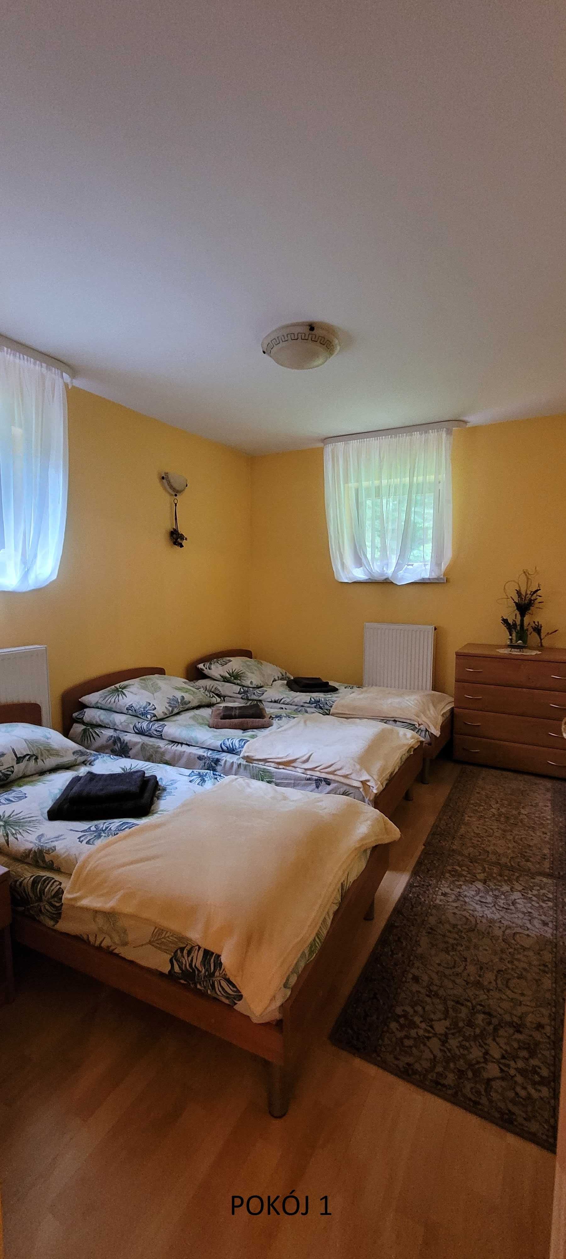 Apartamenty pokoje nocleg Krynica-Zdrój Pułaskiego 86 od 2 do 7 osób