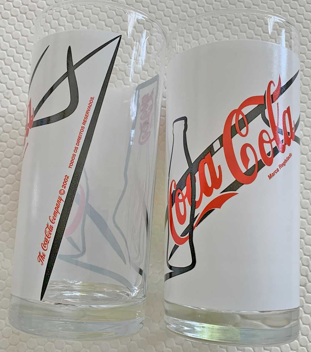 Raros Copos Coca-Cola Branco – Novos