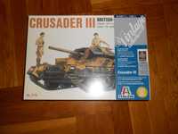 Italeri No.219 Crusader III Vintage 3 figurki