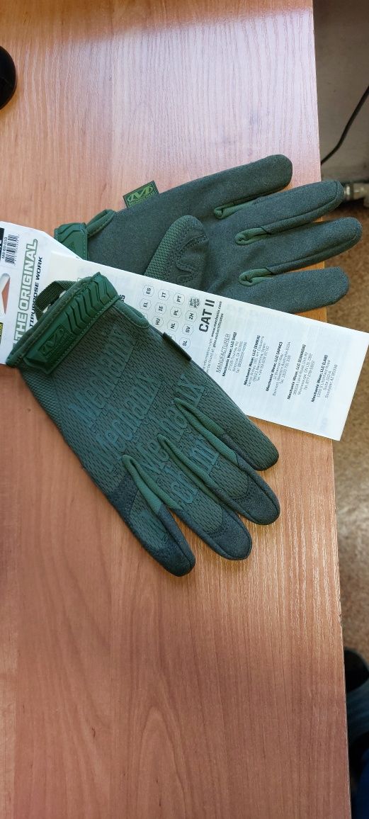 Rękawice taktyczne Mechanix Original olive drab rozm. L