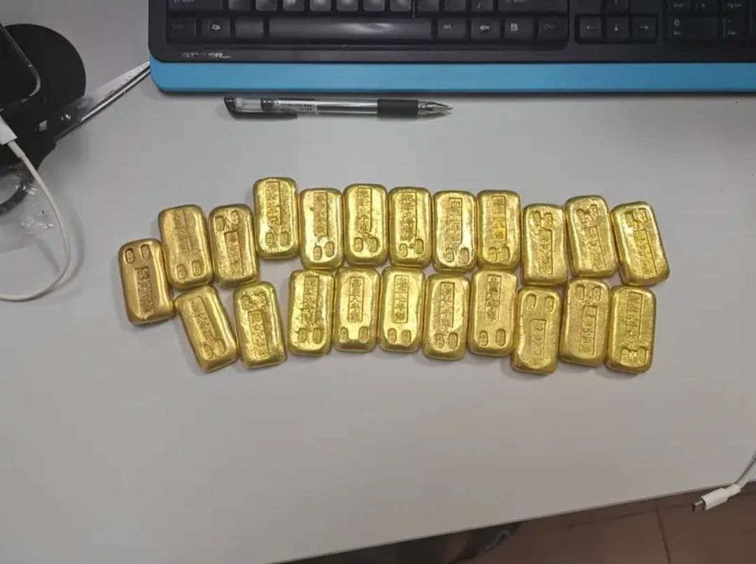 Sztabka kolekcjonerska imitacja złotej sztabki 120g gold bar 999 sztab