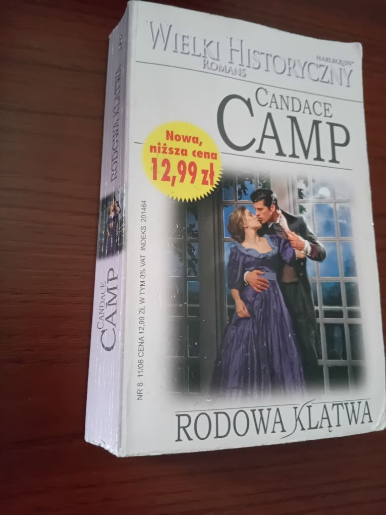 Wielki historyczny romans Candace Camp Rodowa Klątwa