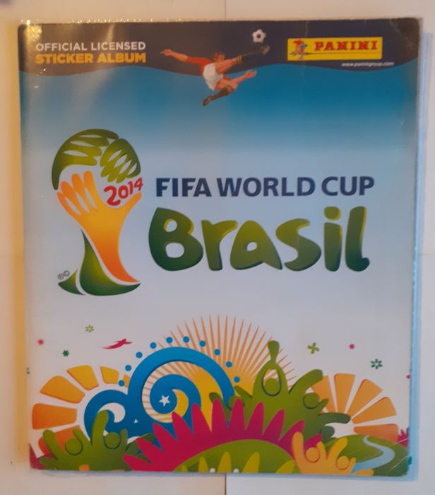 Caderneta Completa Panini FIFA World Cup Brasil 2014 C/ Capa Protetora