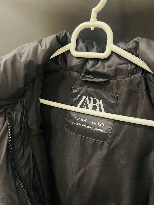 Пуховик Zara ( пух/перо) 6-7 років