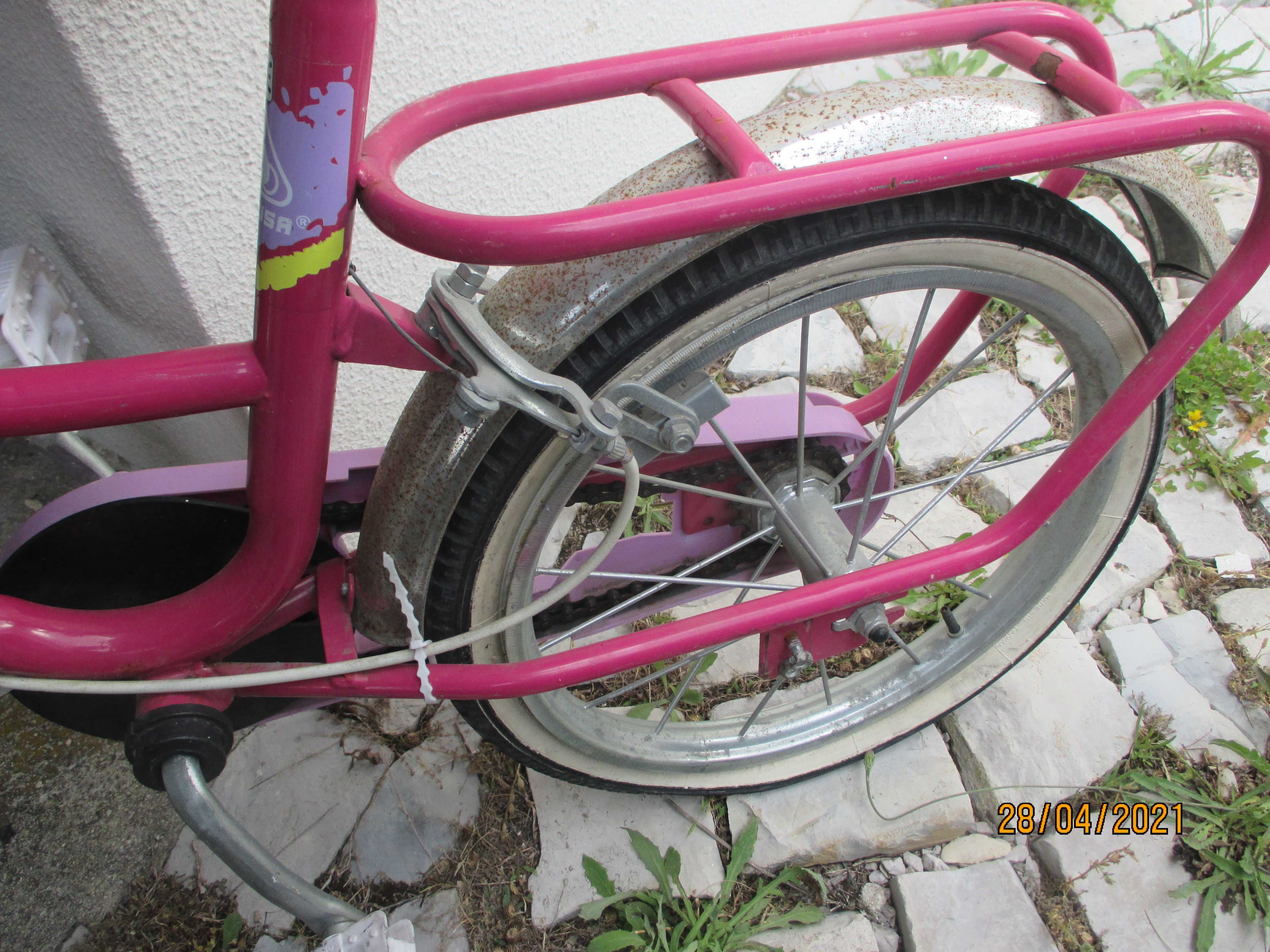 Biciclete para menina roda 16