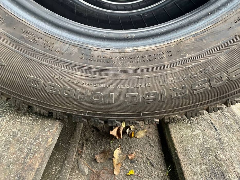 Шини 205/80 R16C Nokian Hakkapeliitta C3 Резина Шипована Комплект